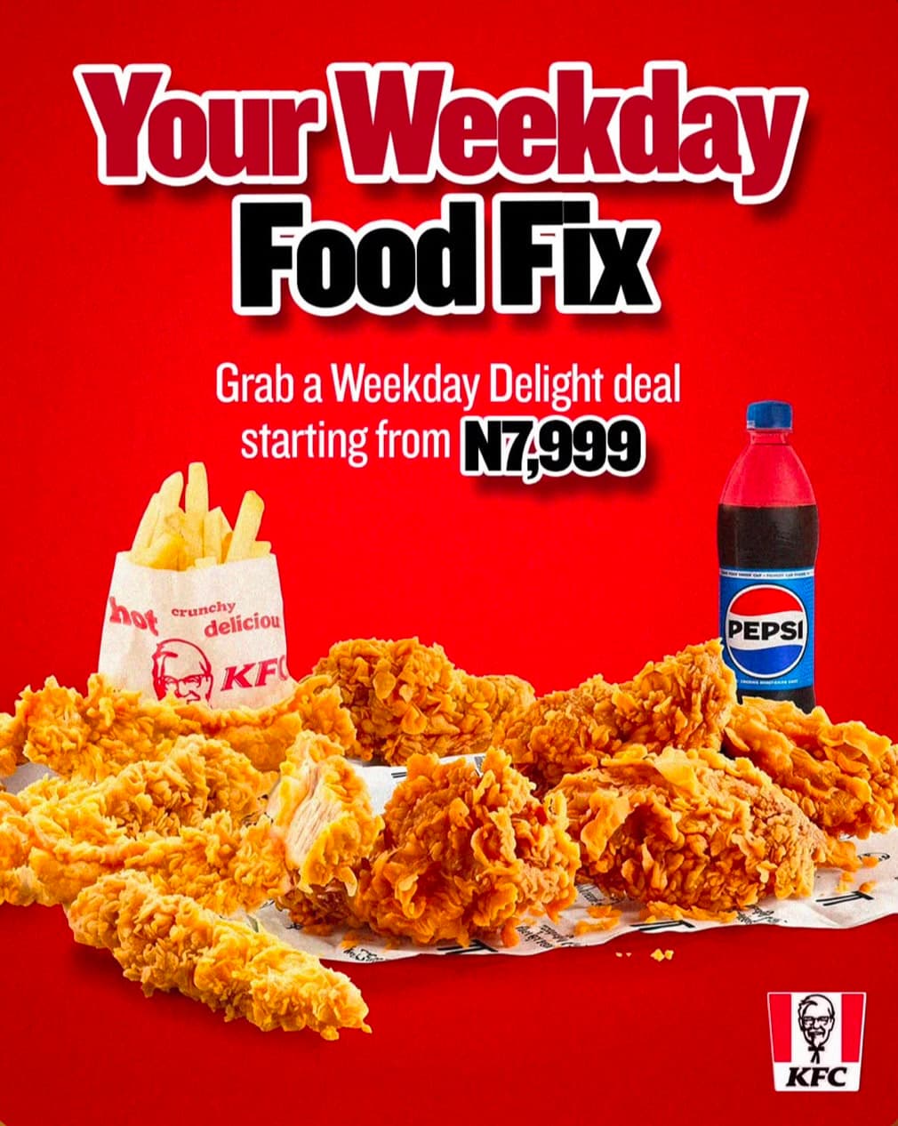 KFC Week Day Delight Promo
