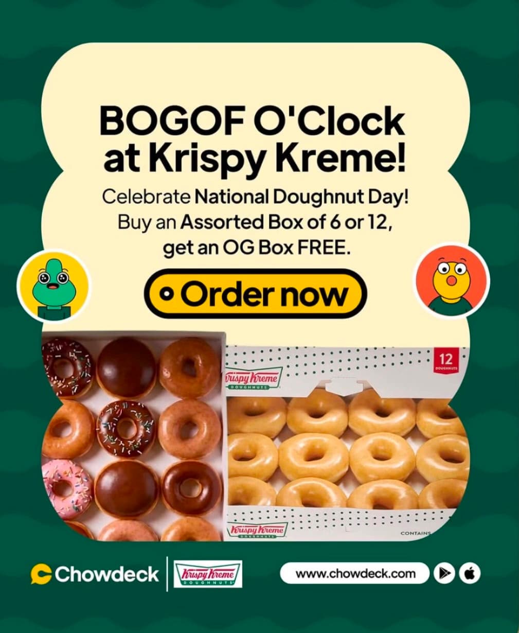 Get a Full OG Box FREE Doughnuts