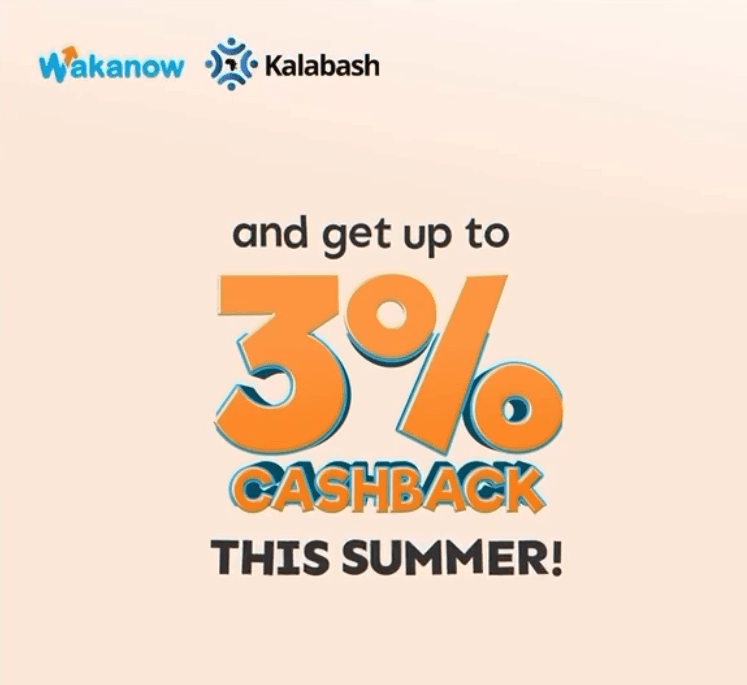 Get Up to 3% Cashback this Summer