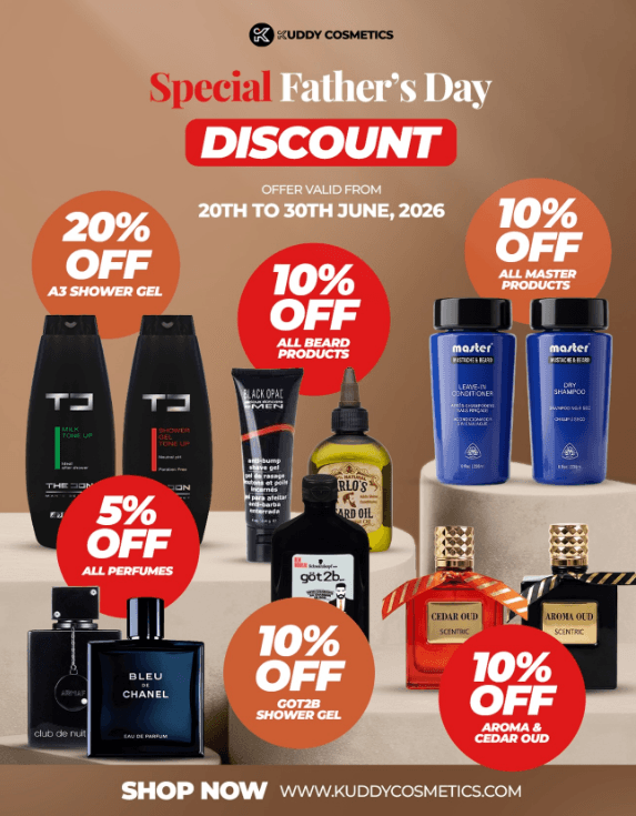 Special Discount Just for the Men