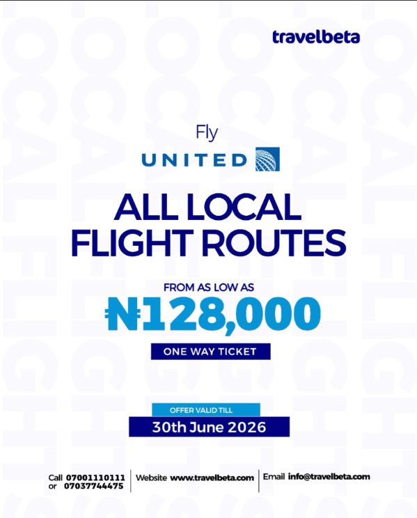 Fly within Nigeria for LESS