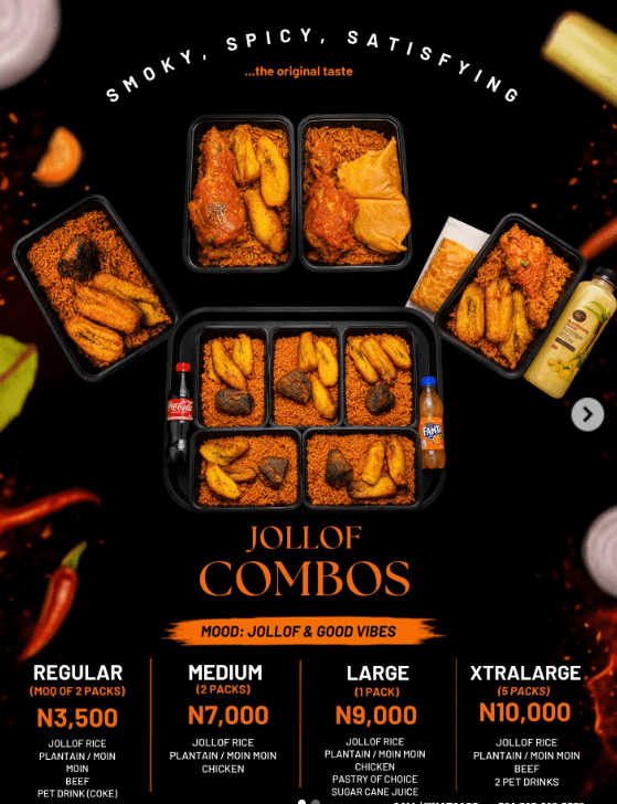 Spicy Jollof Combo Deal Discount