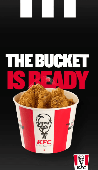Weekend Deal on your KFC Bucket Chicken