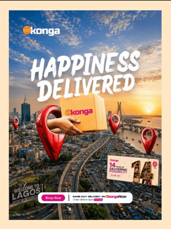 Massive Unlimited Offer on Konga 14th Anniversary Sale