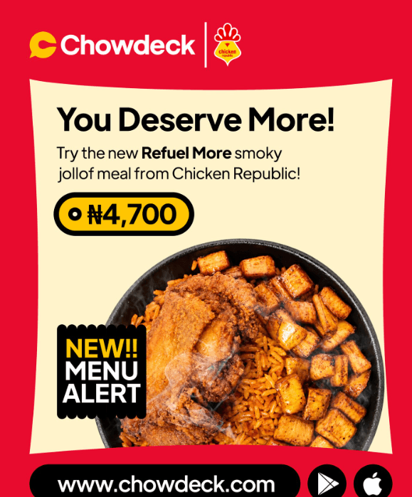 Get More Meal for Less the Amount with Chicken Republic