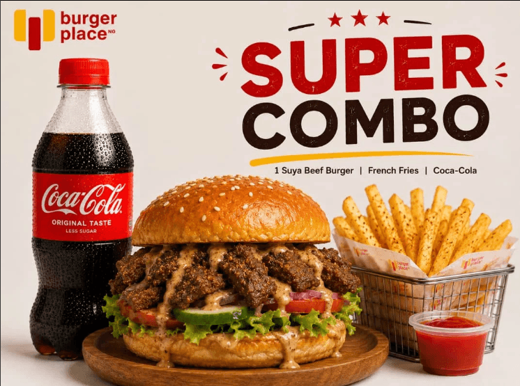 Enjoy Burgerplace Super Combo at Discounted Price