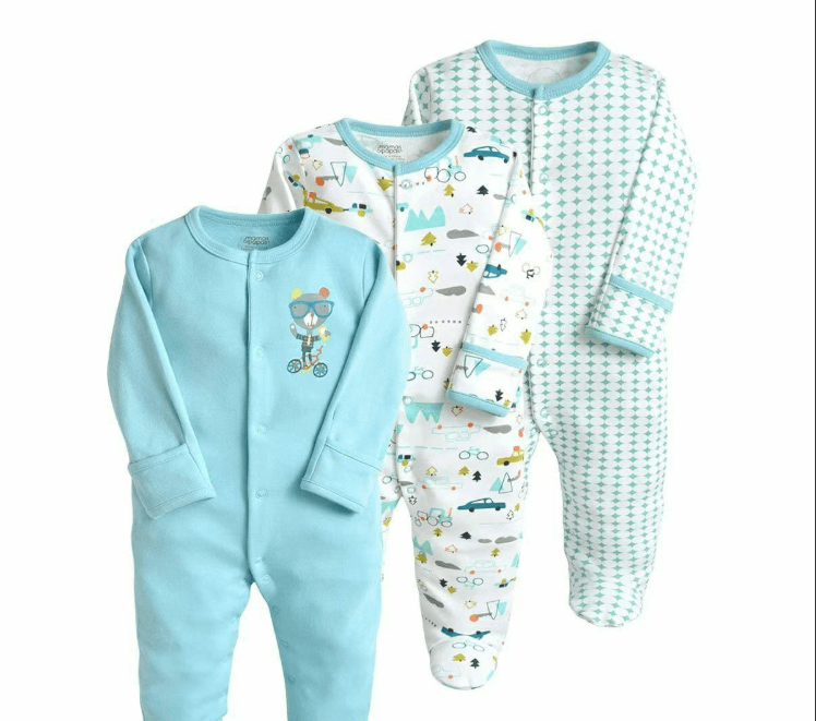 Enjoy Amazing Discount on your Baby's Footie sleepsuit