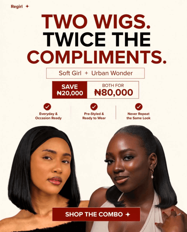 Save ₦15,000 on the Wig Combo Discount Sales