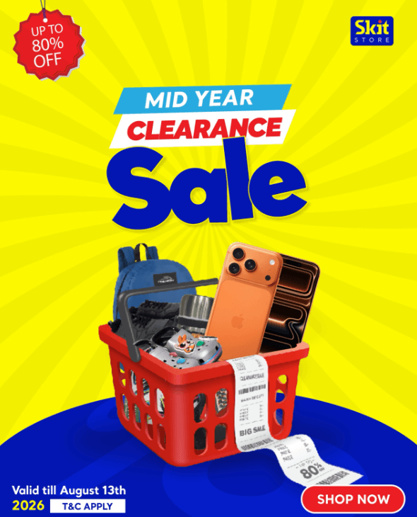 Skit Mid Year Sale - 80% OFF Your Purchase
