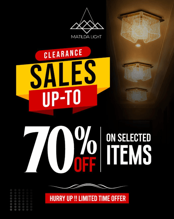 Get Up to 70% OFF on Selected Items.