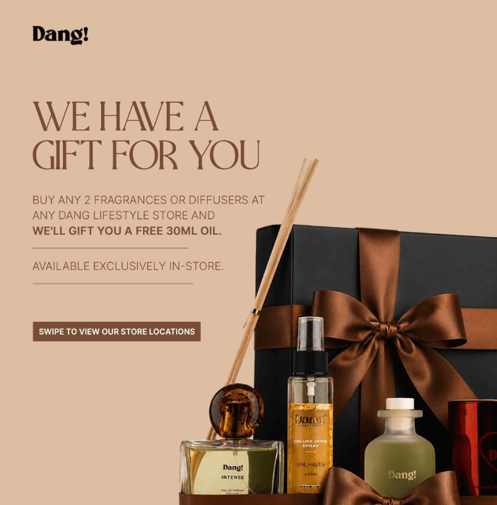 Buy any 2 Fragrances or Diffusers and Receive FREE 30ml Fragrance Oil.