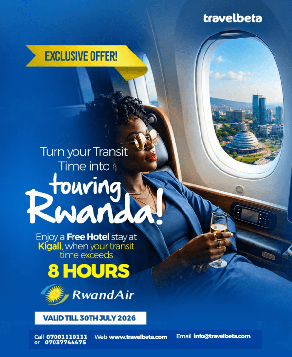 Fly RwandAir and Enjoy a FREE Hotel Stay in Kigali!