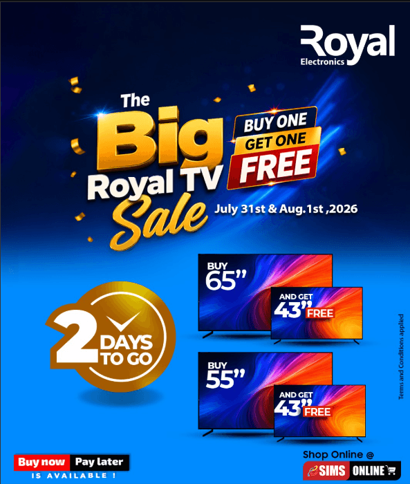 Own Two Royal TVs for the Price of One