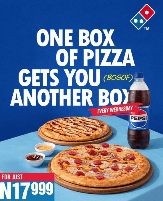 Domino's Wednesday BOGO Deal