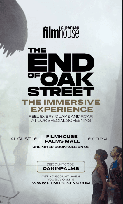 Get 8.5% OFF your Tickets at Filmhouse, Palms Mall