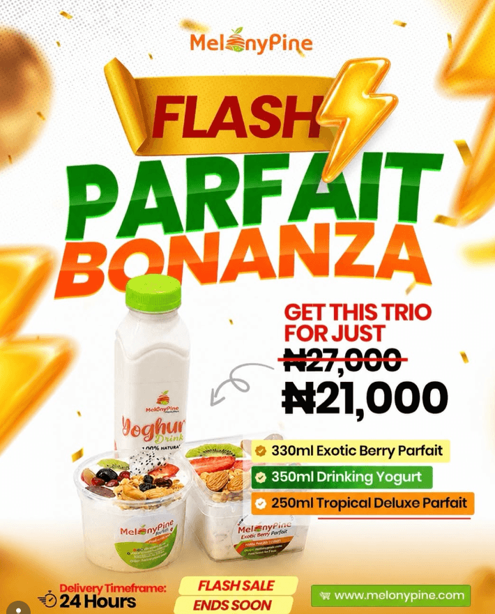 Melonypine Parfait Bonanza + FREE Delivery