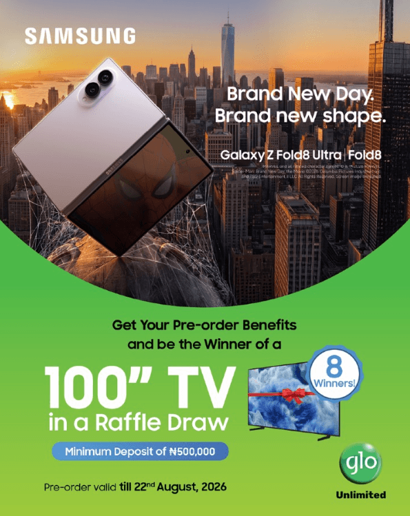 Pre-order the Samsung Galaxy Z Fold8 Series and Get a Chance to Win a Massive 100-inch TV!