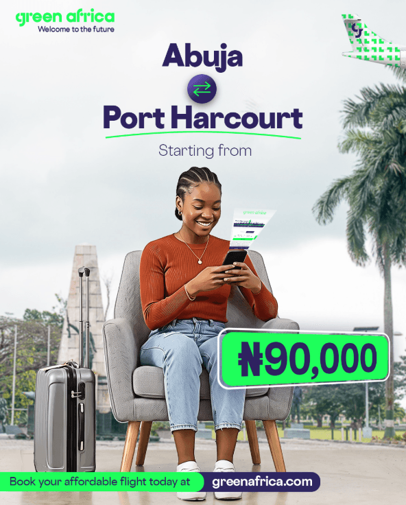 Abuja to Port Harcourt from Just ₦90,000