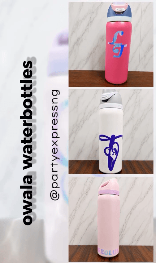 Purchase your Owala Bottle and Enjoy FREE Personalization
