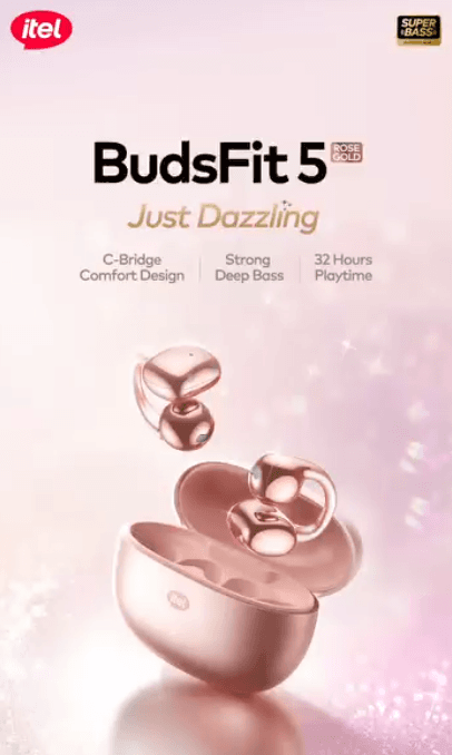 Purchase the BudsFit 5 Rose Gold and Get a FREE Clip-On Accessory