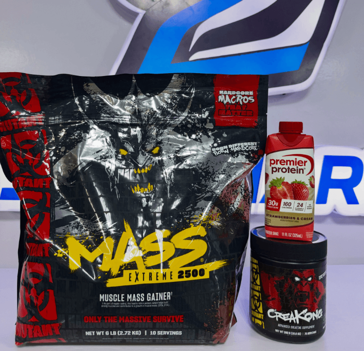 Purchase the Mass & Muscle Growth Combo and Get a FREE Premier Protein