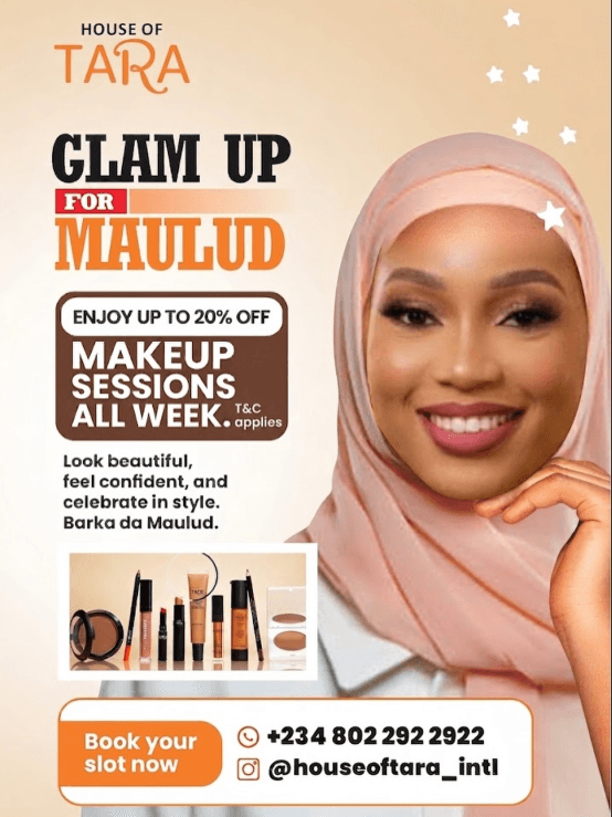 Enjoy 20% OFF Any Makeup Session