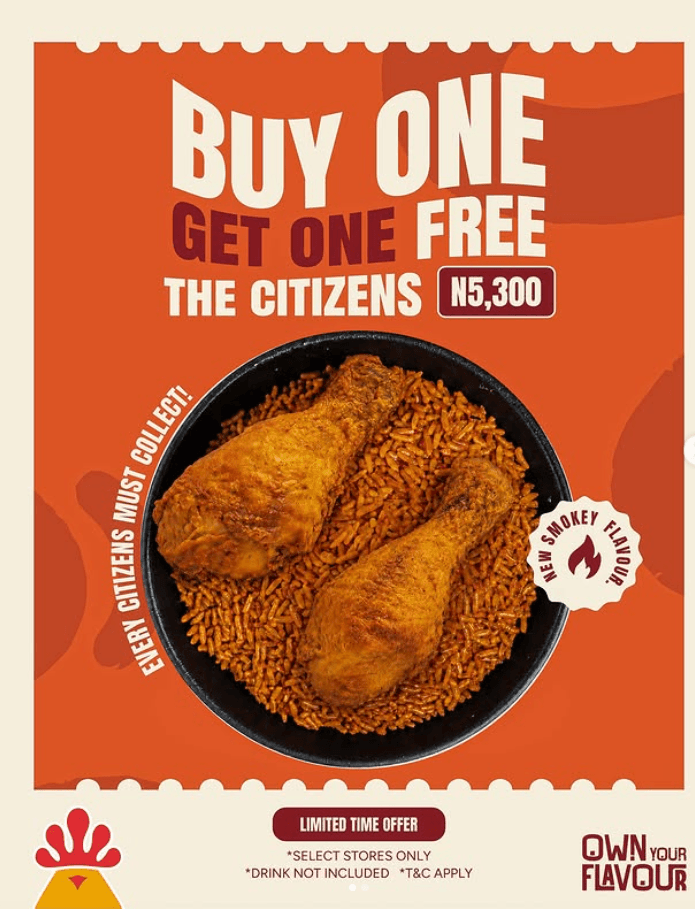 Get BUY 1, GET 1 FREE