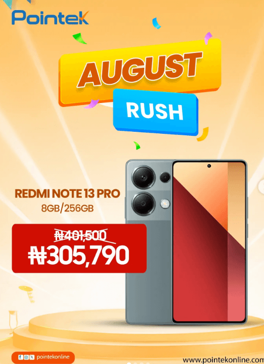 Discount on the August Rush Sale.
