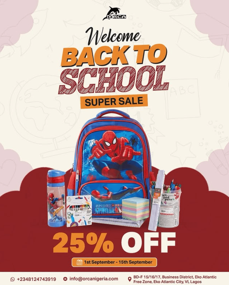 Back to School? Save 25% on Everything!