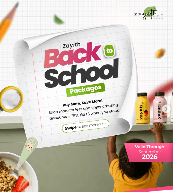 Discount Sales + Free Gift on the Back-to-School Package