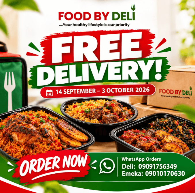 Enjoy Free Delivery on your Order