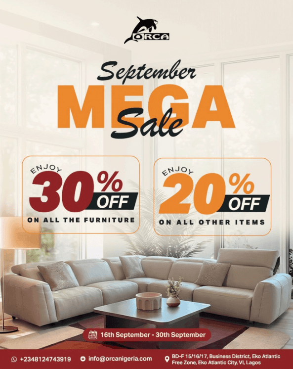 Enjoy 30% OFF all Furniture and 20% OFF all Other Items