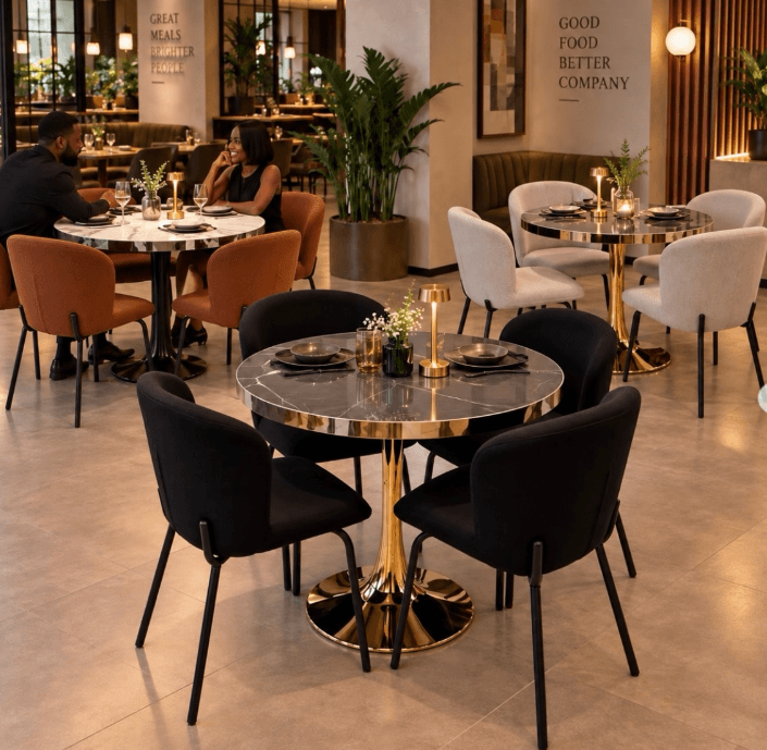 Enjoy Special Discounts on Bulk Orders on the 4-Seater Restaurant/Dining Set
