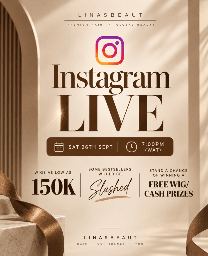 Instagram Live Discount Sales with Lots of Specials