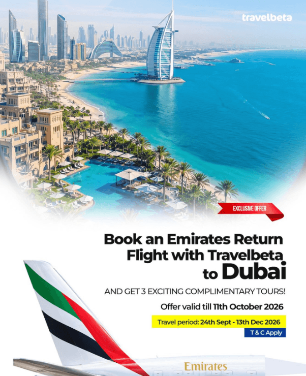 Enjoy 3 Complimentary Dubai Tours at NO Extra Cost