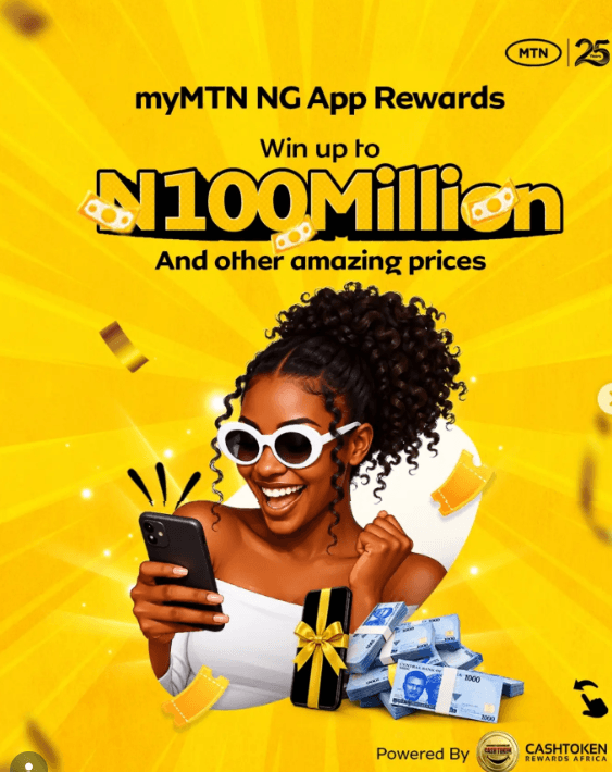 Download the MTN App and be Part of the Winning Promo