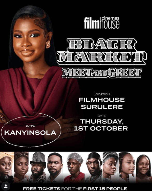First 15 get FREE Tickets at Filmhouse Cinemas, Surulere
