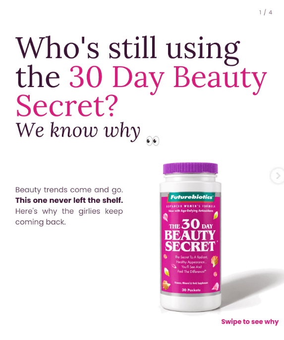 Enjoy ₦6,000 OFF on the 30 Day Beauty Secret