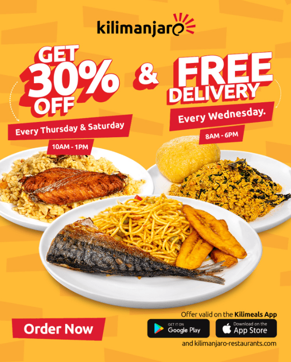 Enjoy 30% OFF Every Thursday and Saturday + FREE DELIVERY Every Wednesday