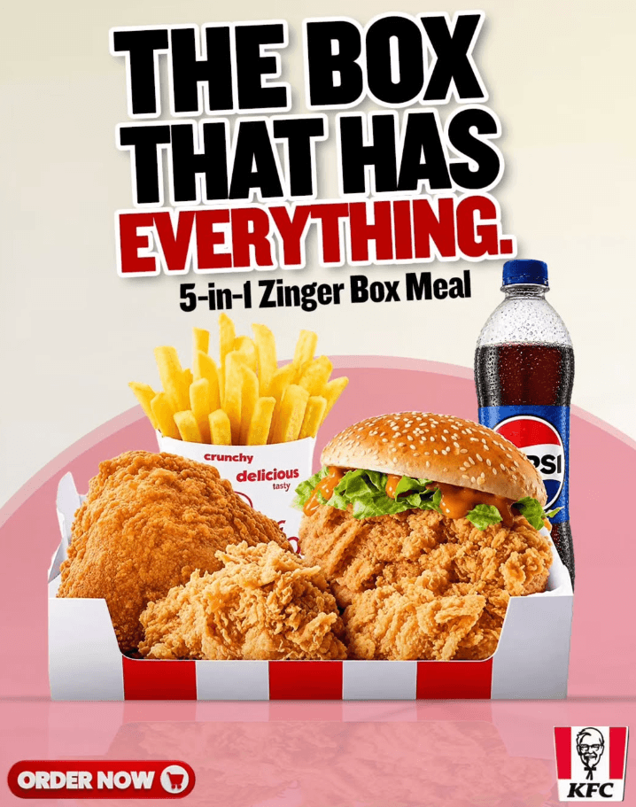 Get 35% OFF the KFC 5-in-1 Meal Box