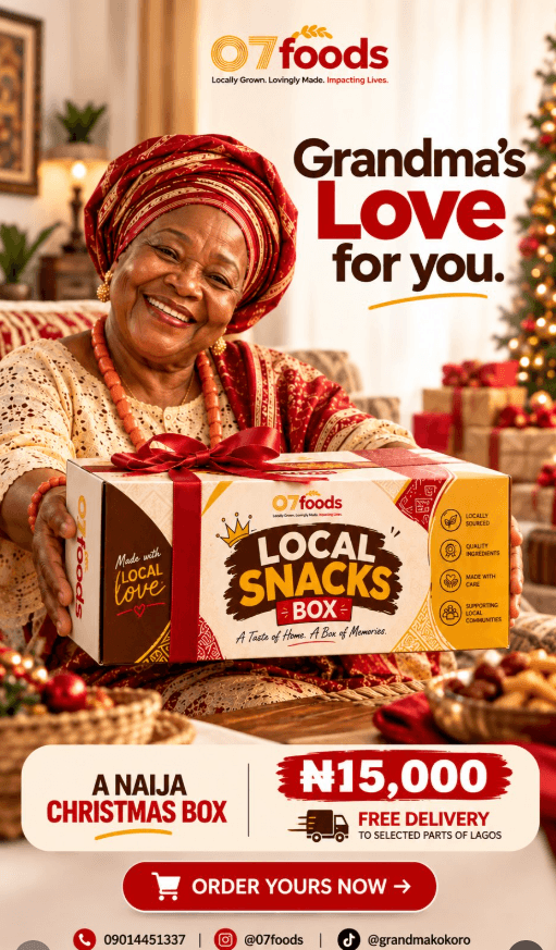 Amazing Discount on the 07foods Local Snacks Box + FREE DELIVERY within Lagos