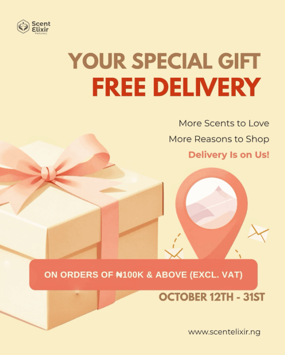 Enjoy Free Delivery on Orders Above ₦100,000