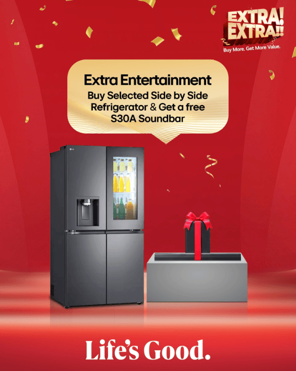 Purchase a Refrigerator and Get a Free S30A Soundbar