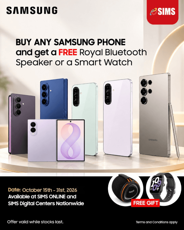 Buy ANY Samsung Phone & Get a FREE Smart Watch or Bluetooth Speaker