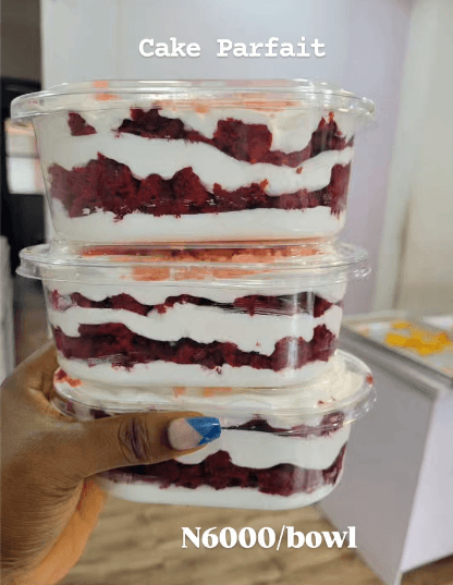 BUY 3 RED VELVET CAKE PARFAITS AND SAVE ₦1,500