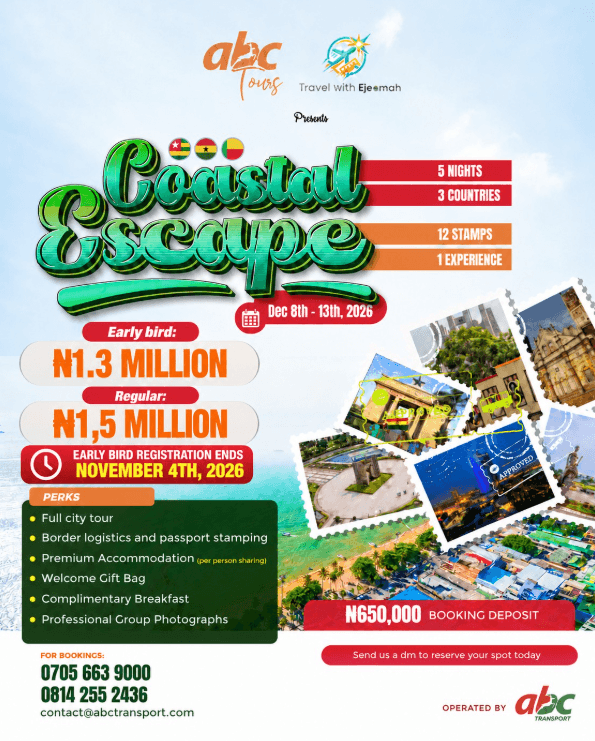EXPLORE 3 WEST AFRICAN COUNTRIES THIS DECEMBER FOR DISCOUNT PRICE