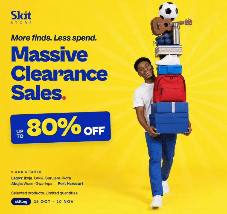 GET UP TO 80% OFF SCHOOL & LIFESTYLE ITEMS AT SKIT STORE