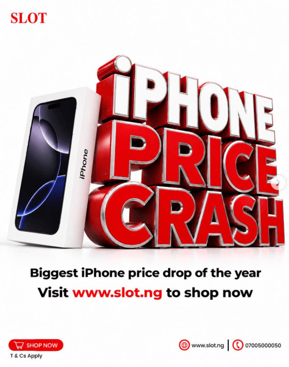 GET DISCOUNTS ON SELECTED iPHONES AT SLOT